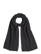 Tommy Hilfiger Th Flag Pima Cotton Cash Scarf Grå