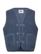Lollys Laundry Hugoll Vest Sl Blå