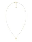 Edblad Spirit Cross Necklace Gold Guld