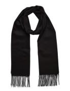 Portia 1924 Burgundy Cashmink Scarf Svart