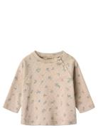 Wheat T-Shirt L/S Darrin Beige