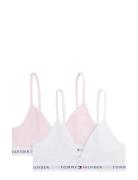 Tommy Hilfiger 2 Pk Triangle Bralette Rosa