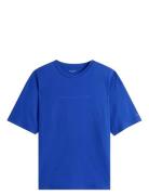 Tommy Hilfiger Ss Logo Tee Blå