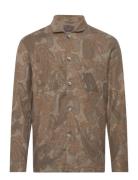 Morris Fenix Linen Shirt Ytterkläder Brun