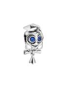 Pandora Graduation Owl Sterling Silver Charm With Stellar Blue Crystal...