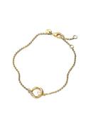 Pandora 14K Gold-Plated Bracelet With Treated White Freshwater Culture...