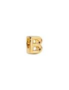Pandora Letter B 14K Gold-Plated Charm Guld