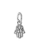 Pandora Hamsa Hand Sterling Silver Dangle Silver