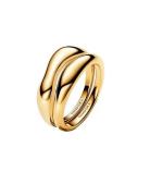 Pandora 14K Gold-Plated Ring Set Guld