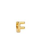 Pandora Letter F 14K Gold-Plated Charm Guld