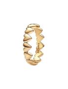 Pandora Hearts 14K Gold-Plated Ring Guld