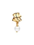 Pandora Some Special 14K Gold-Plated Dangle With White Treated Freshwa...