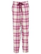 Missya Check Flannel Night Pants Blå