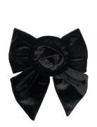 SUI AVA Rosie Velvet Bow Svart