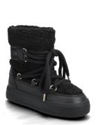 Tommy Hilfiger Faux Shearling Snowboot Svart
