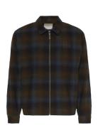 Calvin Klein Ls Yd Wool Flannel Fz Jkt Multi/patterned