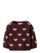 Name It Nbfoana Ls Knit Burgundy