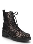 Gabor Laced Ankle Boot Multi/patterned