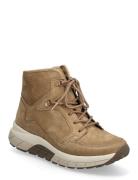 Gabor Rollingsoft Laced Ankle Boot Beige