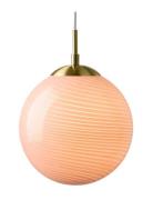 Halo Design Candy Ball Pendant Rosa