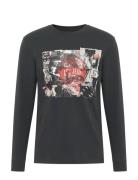 Lee Jeans Ls Utility Artist Tee Svart