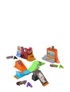 Hot Wheels Action Skate Drop In Skate Set With Tony Hawk Fingerboard &...