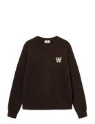 WOOD WOOD Wwcurt Crew Neck 25212 Brun