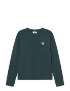 WOOD WOOD Wwcurt Crew Neck 25212 Grön