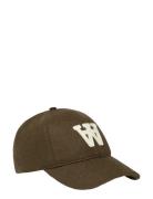 WOOD WOOD Wwaa Felt Patch Cap 25250 Grön