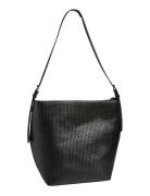 Pieces Pcmillane Braided Shopper Pp Svart