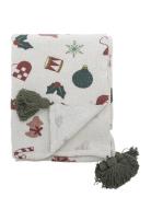 Bloomingville Yule Throw Kräm