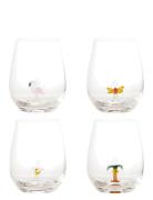 Bloomingville Misa Drinking Glass 4-Pack Nude