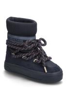 Tommy Hilfiger Tommytech Rwb Snowboot Warm Marinblå
