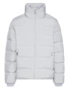 Calvin Klein Ls Quilted Bonded Channel Hd Puf Grå