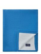 Lexington Home Striped Reversable Organic Cotton Bedspread Blå