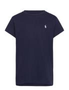 Ralph Lauren Kids 30/1 Jersey-Ss Cn Tee-Tp-Knt Marinblå