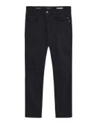 Replay Anbass Trousers Slim Hyperflex Colour Xlite Svart