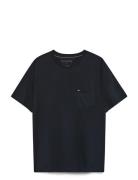Tommy Hilfiger Essential Solid Pocket Tee Marinblå