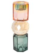 C'est Bon Crystal Candle Holder Multi/patterned