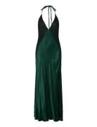 Bardot Estrella Halter Maxi Dress Grön