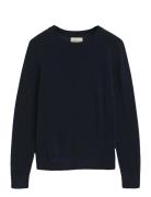 GANT Extrafine Merino Wool C-Neck Blå
