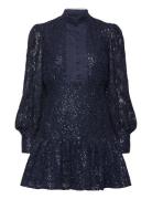 Bardot Remy Lace Mini Dress Marinblå