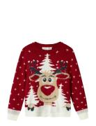 Name It Nknrebo Ls Knit Box Röd