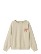 Name It Nkfrasab Ls Nreg Sweat Bru Box Beige