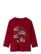 Name It Nmmrejulli Nreg Ls Top Box Röd
