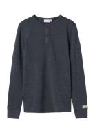 Name It Nkmwyla Wo/Vi Ls Top Marinblå