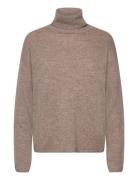 A-View Merino Knit Rollneck Brun