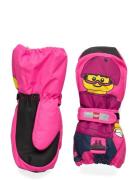 LEGO Kidswear Lwagan 812 - Mittens W/Mem. Rosa