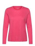 Casall Soft Texture Long Sleeve Rosa