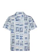 Maison Labiche Germain Windows Print Blå